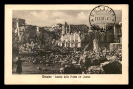 Delcampe - ITALIE - MESSINA - MESSINE - TERREMOTO - TREMBLEMENT DE TERRE - EARTH QUAKES - Messina
