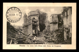 Delcampe - ITALIE - MESSINA - MESSINE - TERREMOTO - TREMBLEMENT DE TERRE - EARTH QUAKES - Messina