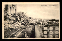 Delcampe - ITALIE - MESSINA - MESSINE - TERREMOTO - TREMBLEMENT DE TERRE - EARTH QUAKES - Messina
