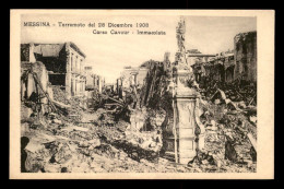Delcampe - ITALIE - MESSINA - MESSINE - TERREMOTO - TREMBLEMENT DE TERRE - EARTH QUAKES - Messina