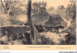 Delcampe - AHNP2-0264 - AFRIQUE - DAHOMEY - Village Dahoméen Dans Le Rochers - Dahomey