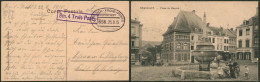 Delcampe - WWI - Feldpostkarte + Cachet Ambulant / Treinstempel "Bahnpost" Luttich-Trois-Ponts + Gare TROIS PONT > Allemagne - Armée Allemande