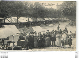 Delcampe - 1 Cpa Annonay - Le Marché - Annonay