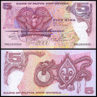 Delcampe - Papua New Guinea 5 Kina, 2000, Paper, Commemorative, Low Number 40, UNC - Papua New Guinea