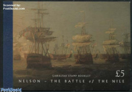 Delcampe - Gibraltar 1998 Abukir Battle Prestige Booklet, Mint NH, Nature - Transport - Dogs - Stamp Booklets - Ships And Boats - Non Classés
