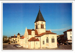 Delcampe - Cpsm -   Villars Lès Dombes - L ' église   AC1045 - Villars-les-Dombes