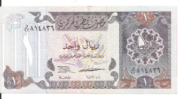 Delcampe - QATAR 1 RIYAL ND1996 AUNC P 14 - Qatar