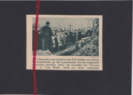 Delcampe - Niel - Oudstrijders Op Dag Wapenstilstand - Orig. Knipsel Coupure Tijdschrift Magazine - 1937 - Non Classés