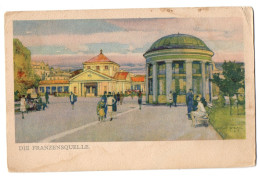 Delcampe - CPA TCHEQUIE - Die Franzensquelle - FRANZENSBAD. Erstes Moorbad Der Welt Hervorragendes Herzheilbad - Tschechische Republik