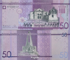 Delcampe - Dominikanische Republik Pick-Nr: 189 (2023) Bankfrisch 2023 50 Pesos Dominicanos - Dominicaine