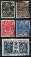 Delcampe - TIMBRE FRANCE EXPOSITION COLONIALE N° 270/274 NEUVE ** GOMME SANS CHARNIERE - 1922-26 Pasteur