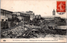 Delcampe - LA FRANCE AU MAROC - Débarquement Des Marins Français à Casablanca - Casablanca