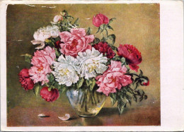 Delcampe - 0038 | Ein Bißchen Güte Von Mensch Zu Mensch – Nach Einem Original Von V. Czernotzky – Artist Postcard – Austria - Blumen