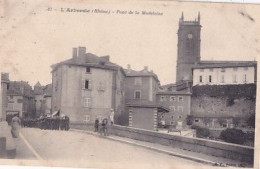 Delcampe - L ARBRESLE      PONT DE LA MADELEINE       DEFILE EN PP - L'Abresle