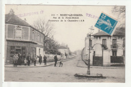 Delcampe - CP 93 NOISY LE GRAND Rue De La Haute Maison Restaurant De La Chaumiere - Noisy Le Grand