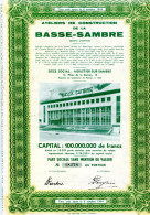 Delcampe - ATELIERS De CONSTRUCTION De La BASSE SAMBRE - M - O