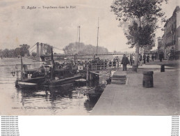 Delcampe - J6-34) AGDE (HERAULT) TORPILLEURS DANS LE PORT - ( BATEAUX DE GUERRE ) - Agde
