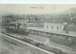 Delcampe - 07 ANNONAY LA GARE REPRODUCTION - Annonay