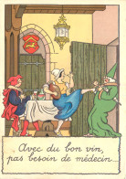 Delcampe - HUMOUR AVEC UN BON VIN - Humor