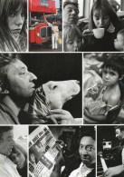 Delcampe - GF - PUBLICITE EXPOSITION ANDREW BIRKIN - ALBUM DE FAMILLE - GALERIE DE L'INSTANT - NICE - SERGE GAINSBOURG - Other & Unclassified
