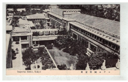 Delcampe - JAPON JAPAN #18780 IMPERIAL HOTEL TOKYO - Tokyo