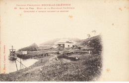 Delcampe - NOUVELLE CALEDONIE #FG54934 QUAI DE PAM NORD CHALOUPE - Neukaledonien