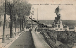 Delcampe - CPA 16 0005 ANGOULEME - REMPART DESAIX ET STATUE CARNOT - ANIMÉE - ÉCRITE ET CIRCULÉE - Angouleme