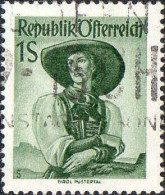 Delcampe - Autriche Poste Obl Yv: 801 Mi:912 Tirol Pustertal (Obl.mécanique) - Kostüme
