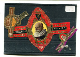 Delcampe - Bague De Cigare VERELLEN ANTWERP Grand Modèle - Bagues De Cigares