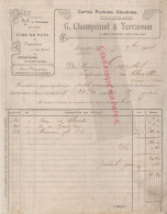 Delcampe - 87- LIMOGES - IMPRIMERIE PAPETERIE- G. CHAMPEAUD TERRASSON- CARTES POSTALES-2 BOULEVARD LOUIS BLANC-GAUDET LA CLAYETTE - Imprenta & Papelería