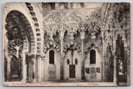 Delcampe - Cordoba Arcada Arabe Sobre El Mirahb Carte Postale Postcard - Córdoba