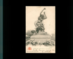 Delcampe - Bruxelles  La Folle Chanson-Square Ambiorix - Monuments, édifices