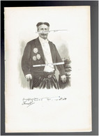 Delcampe - PREAH BAT SISOVATH 1840 OUDONG 1927 PHNOM PENH ROI DU CAMBODGE PORTRAIT GRAVE AUTOGRAPHE BIOGRAPHIE ALBUM MARIANI - Documents Historiques