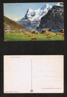 Delcampe - SWITZERLAND     VINTAGE UNUSED POSTCARD "ENVIRON De MURREN" (PC-341) - Mürren