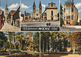 Delcampe - Werl Westfalen Kraemergasse Basilika Missionsmuseum Pilgeraltar Kurpark - Werl