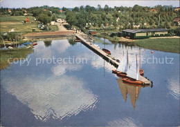 Delcampe - Lembruch Restaurant Cafe Seeblick Fliegeraufnahme - Lembruch