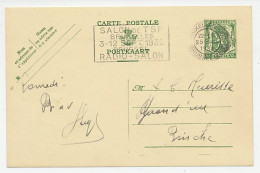 Delcampe - Postcard / Postmark Belgium 1938 TSF Radio Salon - Non Classés