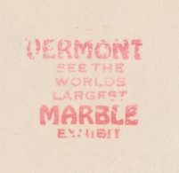 Delcampe - Meter Top Cut USA 1953 Vermont Marble Company - Largest Exhibit - Sonstige & Ohne Zuordnung