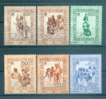 Delcampe - Vatican 1998 - Y & T N. 1121/26 - Voyages Du Pape Jean-Paul II (Michel N. 1263/68) - Neufs