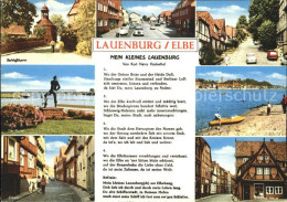 Delcampe - Lauenburg Elbe Schlossturm Der Rufer Elbstrasse Strand Altes Haus - Lauenburg