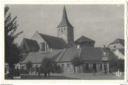 Delcampe - ROMANIA 1939 AIUD - THE REFORMED CHURCH AND THE REPUBLICII SQUARE, ARCHITECTURE, PEOPLE, SHOPS, CARS, BUILDINGS - Romania