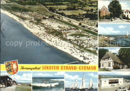 Delcampe - Cismar Fliegeraufnahme Lenster Strand - Grömitz