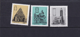 Delcampe - SA11c Lithuania 1993 Church Architecture Mint Stamps. - Litauen