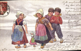 Delcampe - CPA Fantaisie Enfants Poupee - Sonstige & Ohne Zuordnung