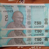 Delcampe - 494949 X 3...VERY CHEAP AND RARE...INDE INDIA NOTES BILLETS - Inde