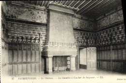 Delcampe - CPA Pierrefonds Le Chateau La Chambre A Coucher Du Seigneur - Pierrefonds