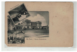 Delcampe - BRESIL BRAZIL BRASIL #17561 SAO PAULO ESCOLA POLYTECHNICA SALA DE CONGREGACAO - São Paulo