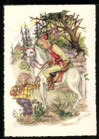 Delcampe - Künstler-AK Schwarz-Torino: Das Wasser Des Lebens, Märchen - Märchen, Sagen & Legenden