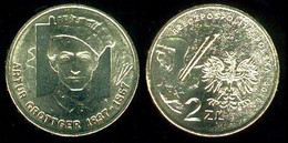 Delcampe - Poland 2 Zlote 2010, Artur Grottger, Polish Painter 1837-1867, KM Y#746, Unc - Poland