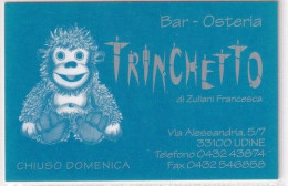 Delcampe - Calendarietto - Bar - Osteria - Trinchetto - Udine - Anno 2010 - Kleinformat : 2001-...
